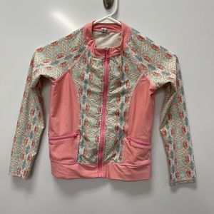 Cabana Life Rashguard swim top or jacket Sz 7/8‎